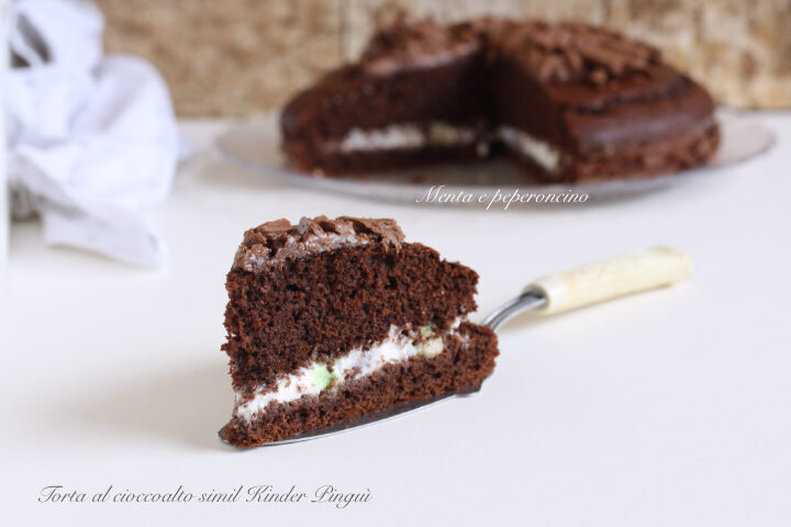 Torta al cioccolato simil kinder pinguì