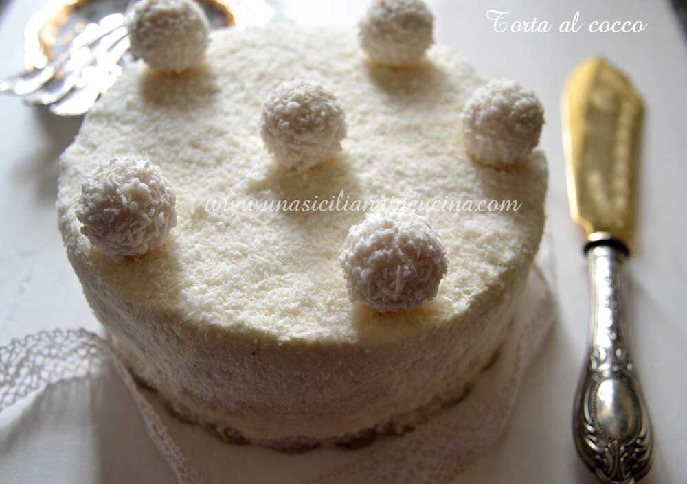 Torta al cocco e cacao