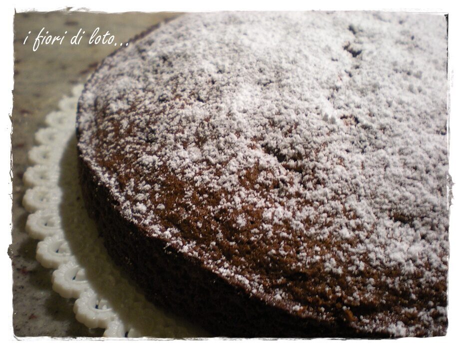 Torta al cocco e cioccolata