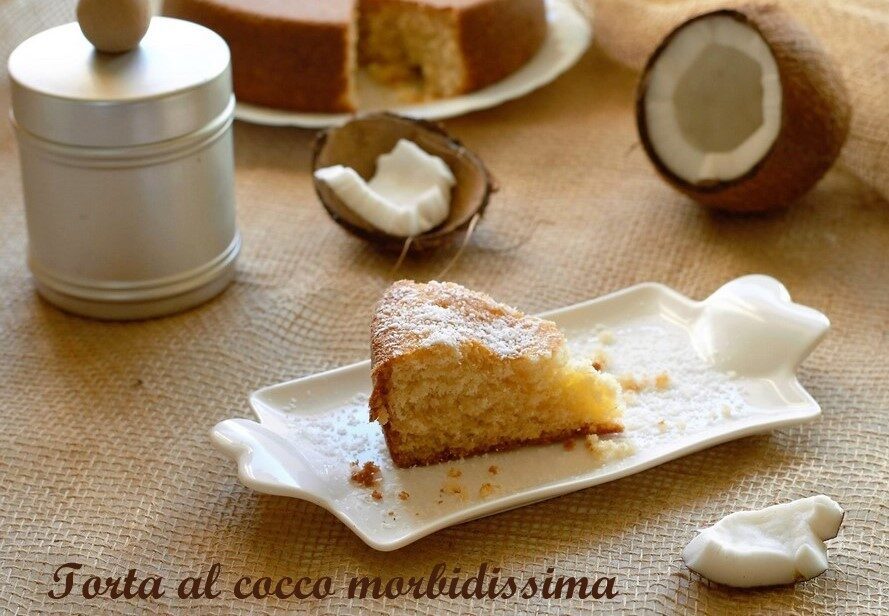 Torta al cocco morbidissima