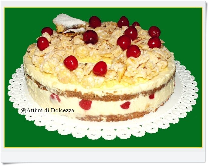 Torta al corn flakes caramellato