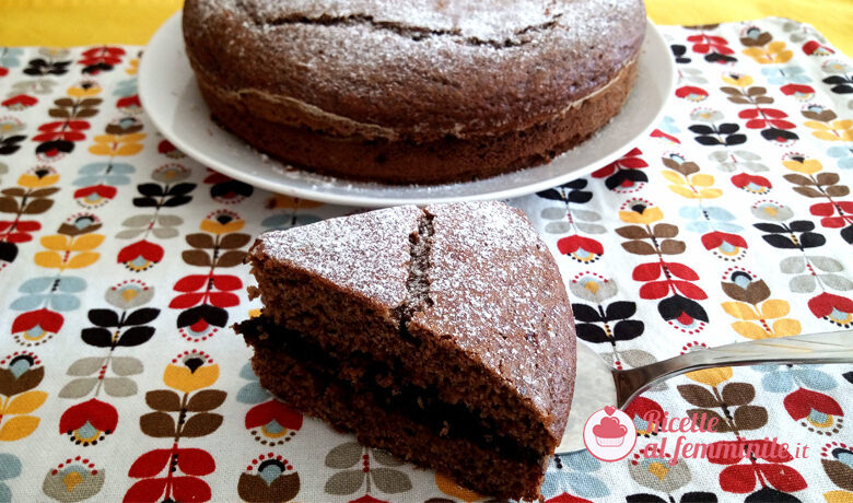 Torta al grano saraceno con marmellata di more