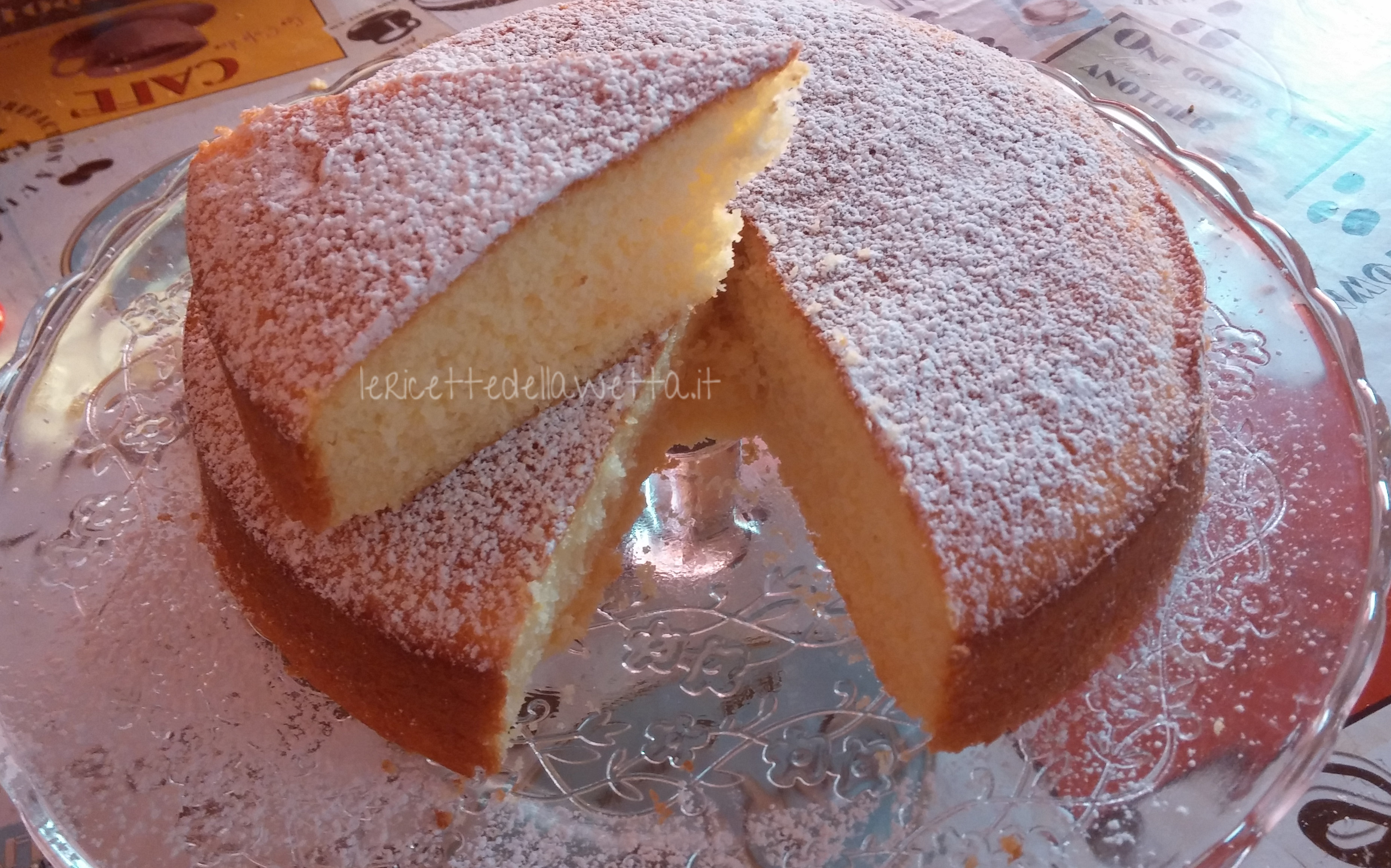 Torta al latte caldo
