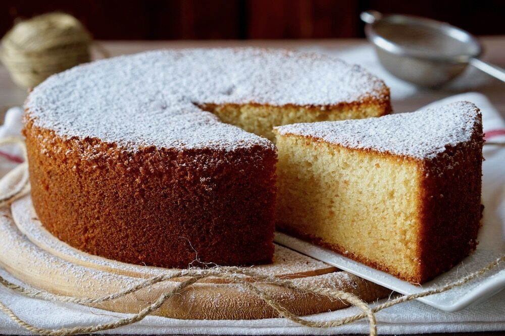 Torta al latte caldo