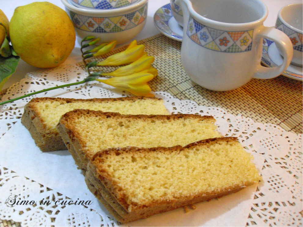 Torta al limone col bimby