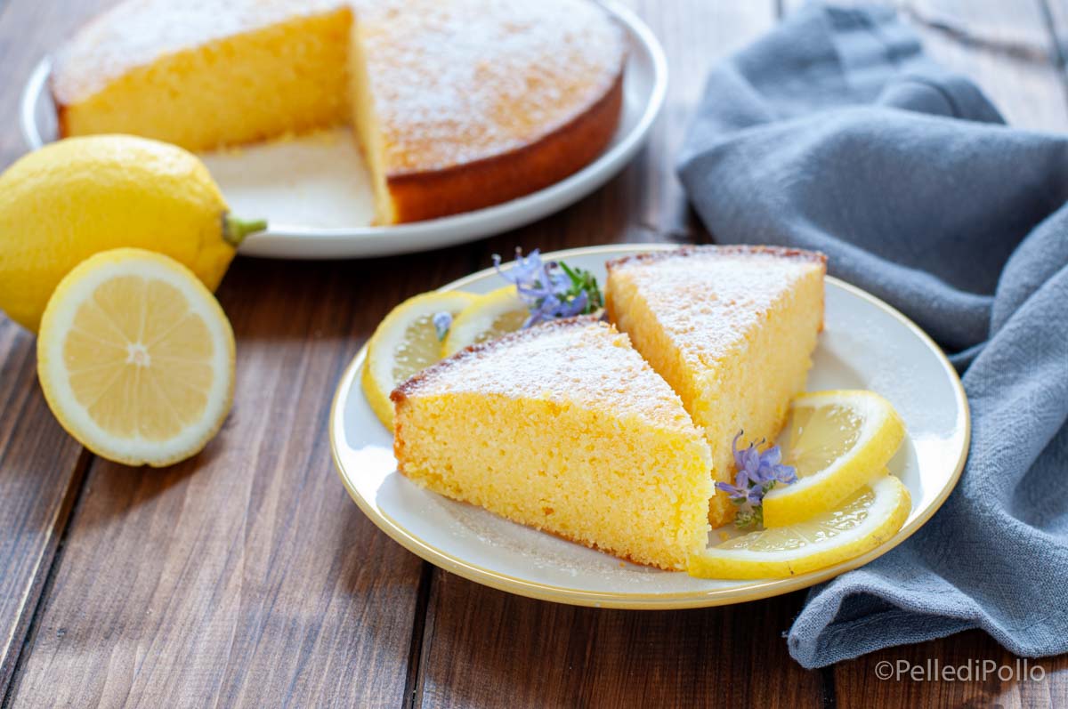 Torta al limone e ricotta