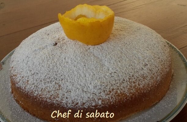 Torta al limone senza uova burro e latte