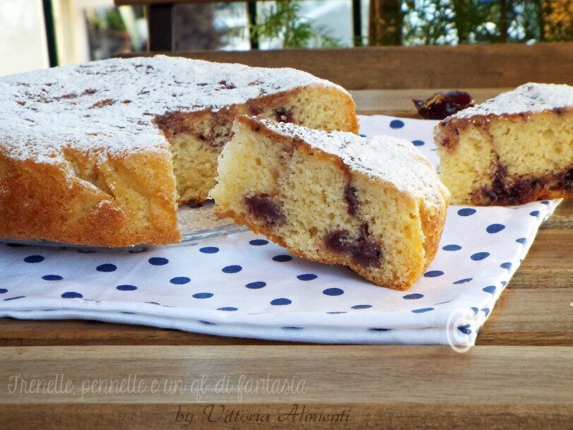 Torta al mascarpone e marmellata senza burro