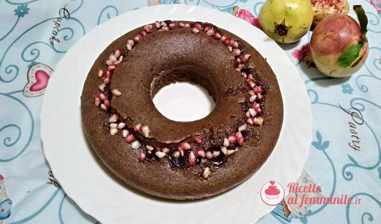 Torta al melograno e grano saraceno