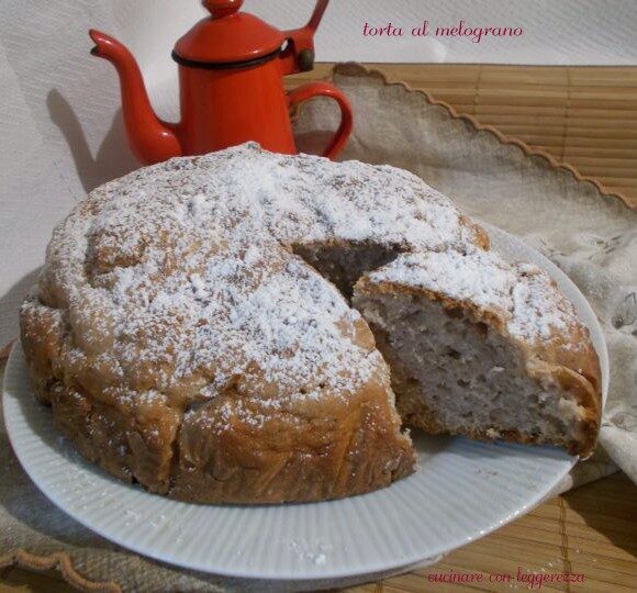 Torta al melograno