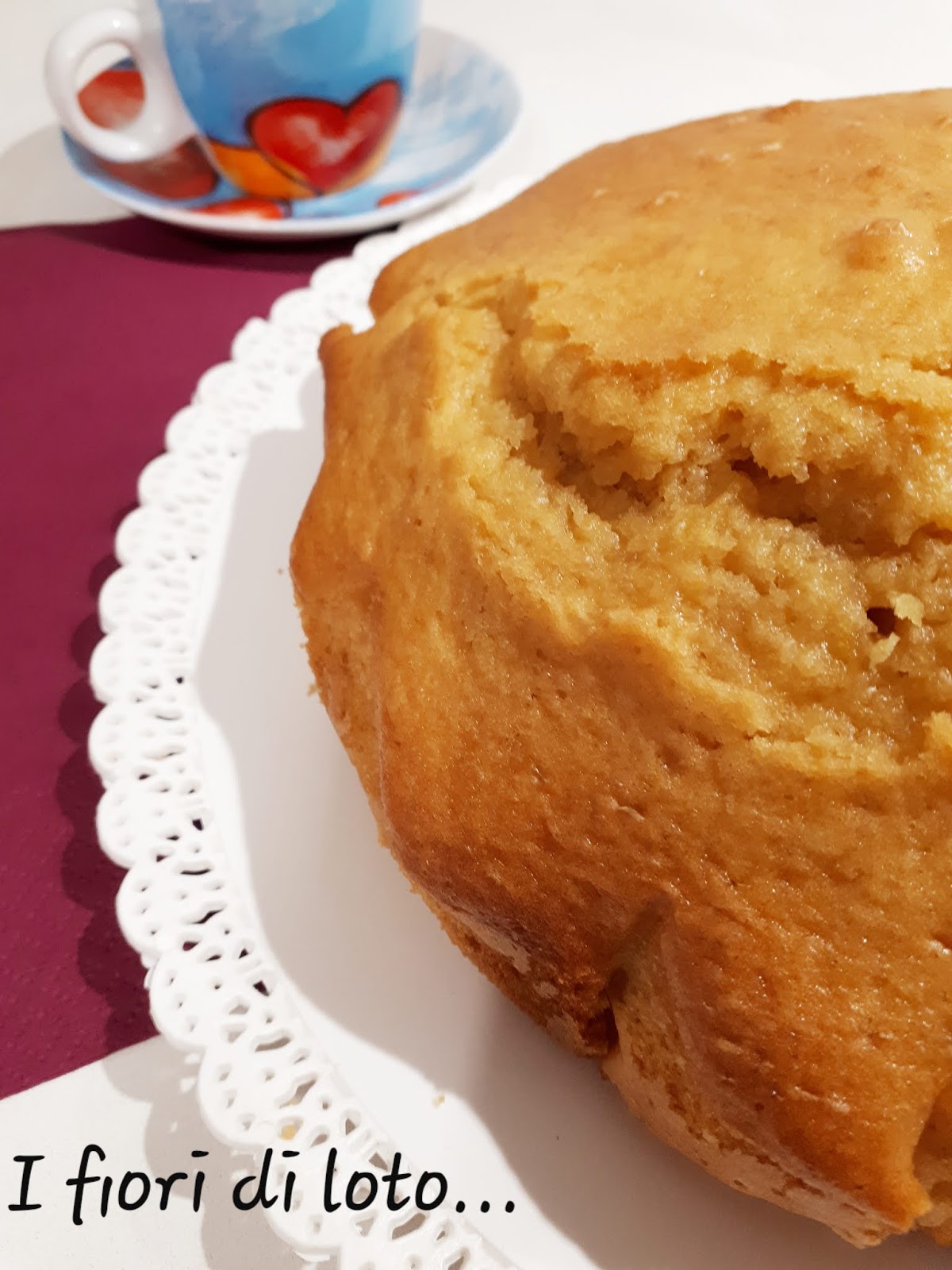 Torta al profumo di arancia