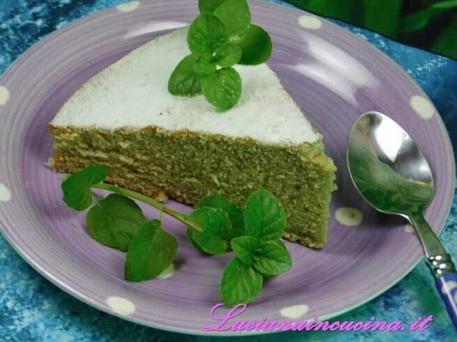 Torta al profumo di menta