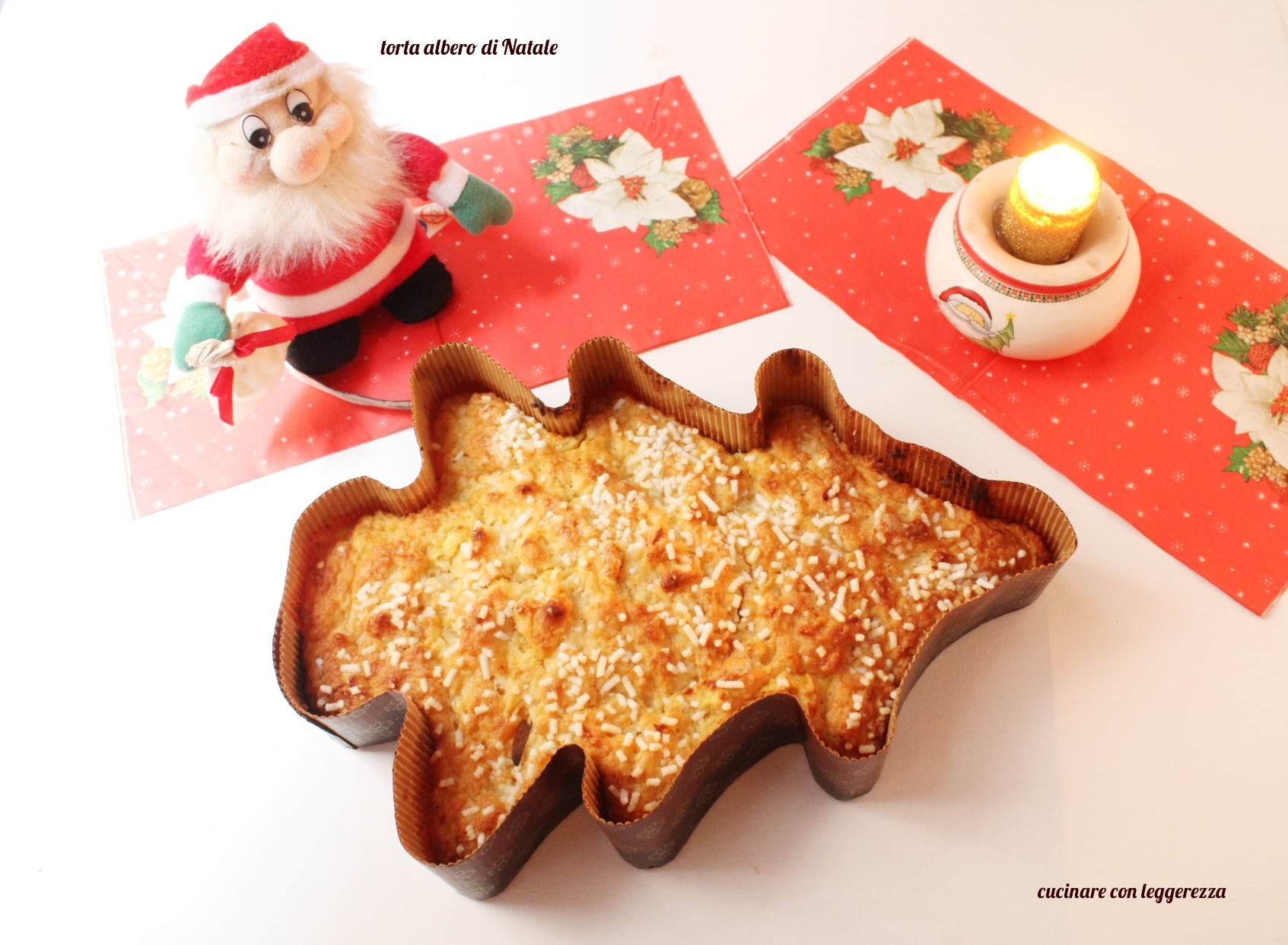 Torta albero di natale