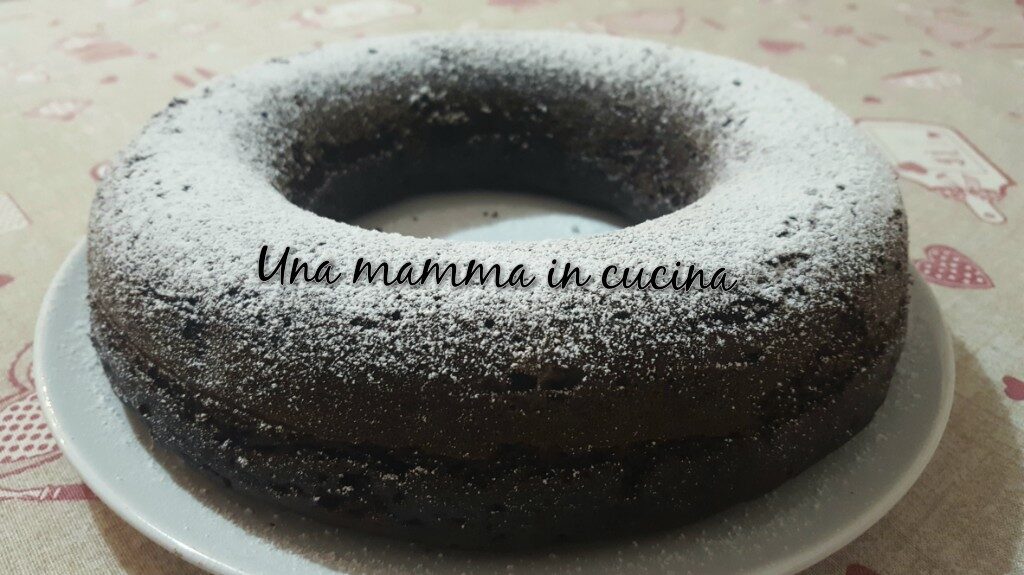 Torta all’ acqua al cioccolato
