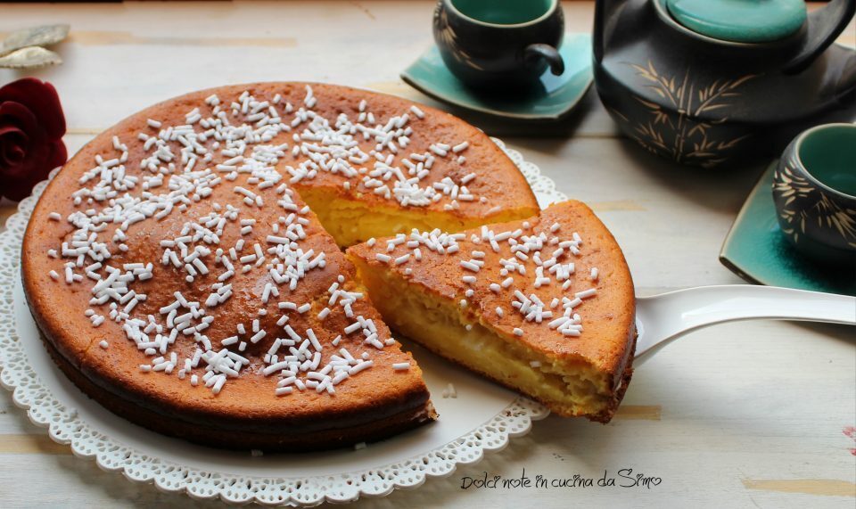 Torta alla crema yogurt