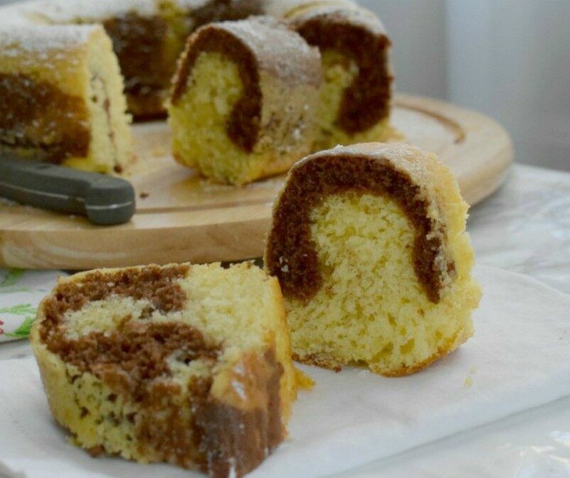Torta alla panna montata