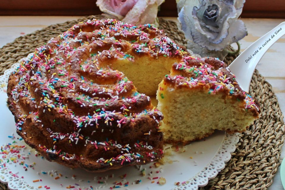 Torta alla ricotta con glassa all’arancia