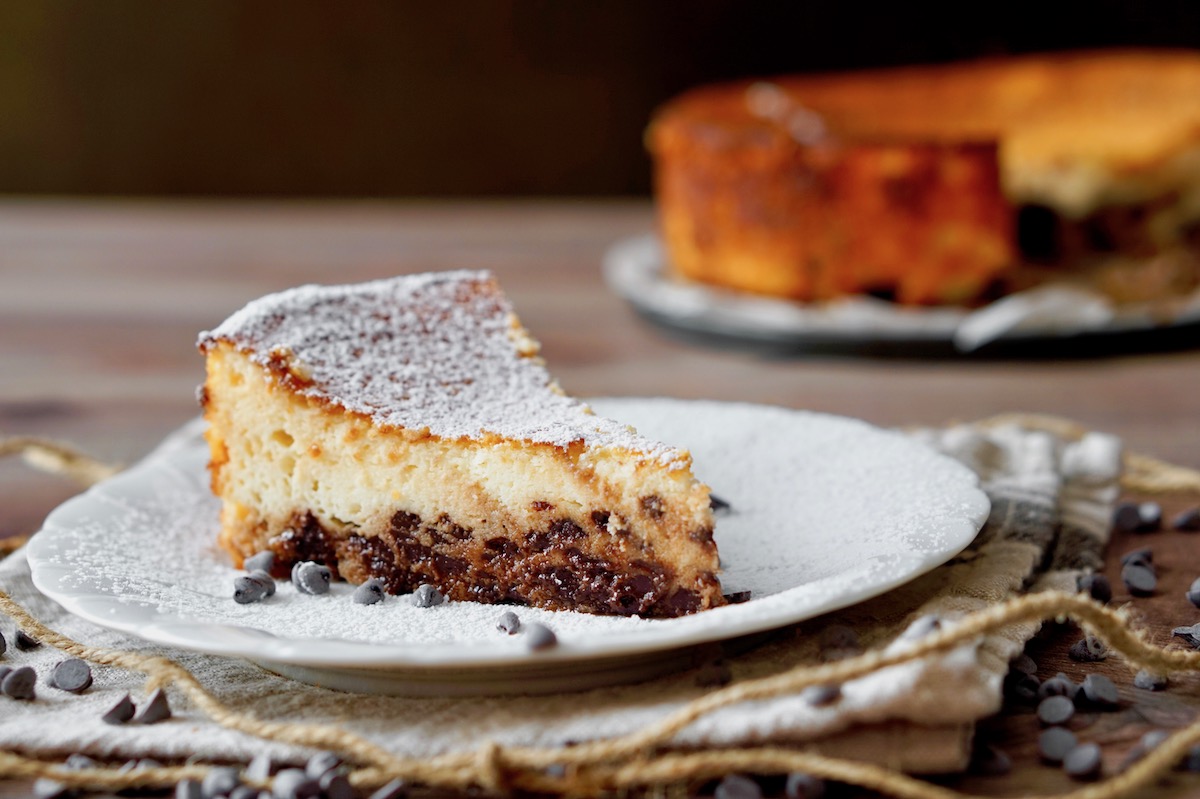 Torta alla ricotta senza farina