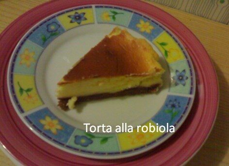 Torta alla robiola