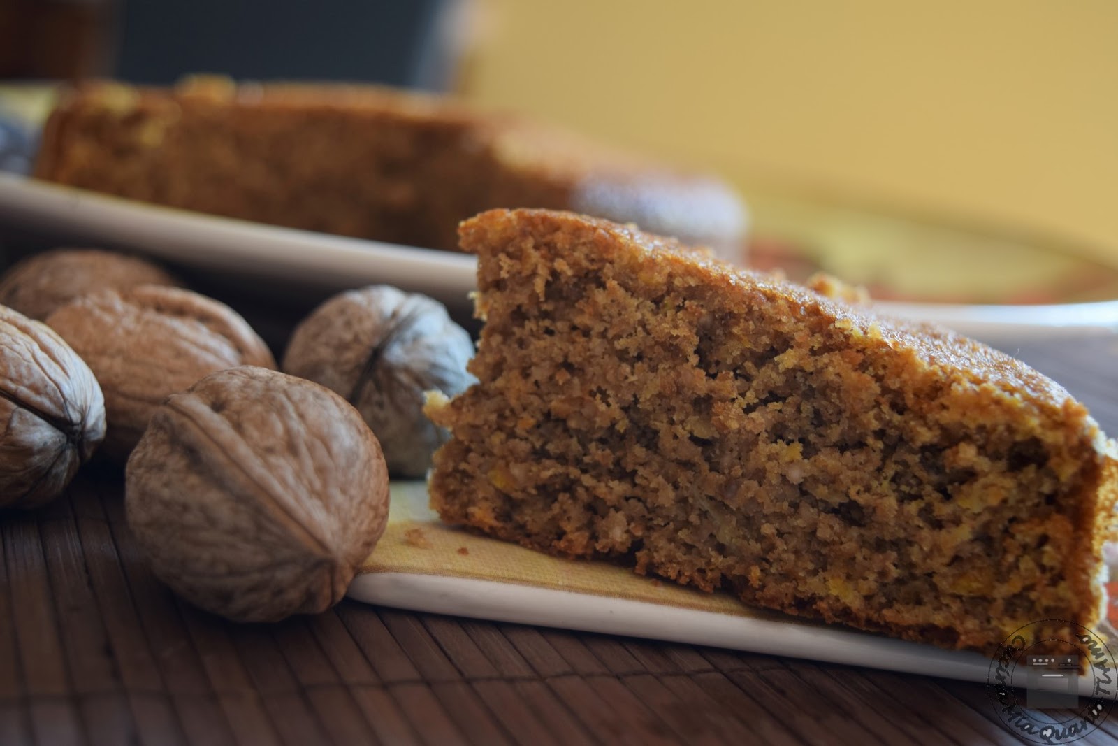 Torta alla zucca (cruda)