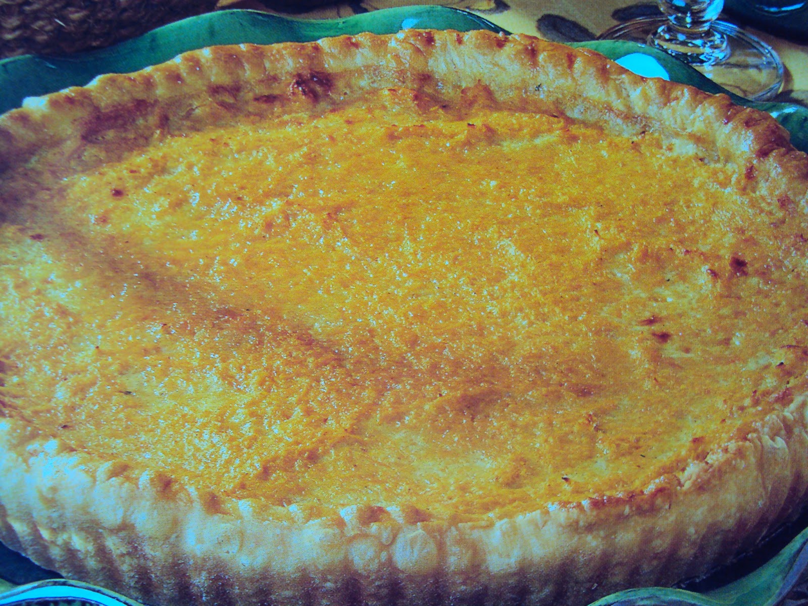 Torta alla zucca e aroma di cannella