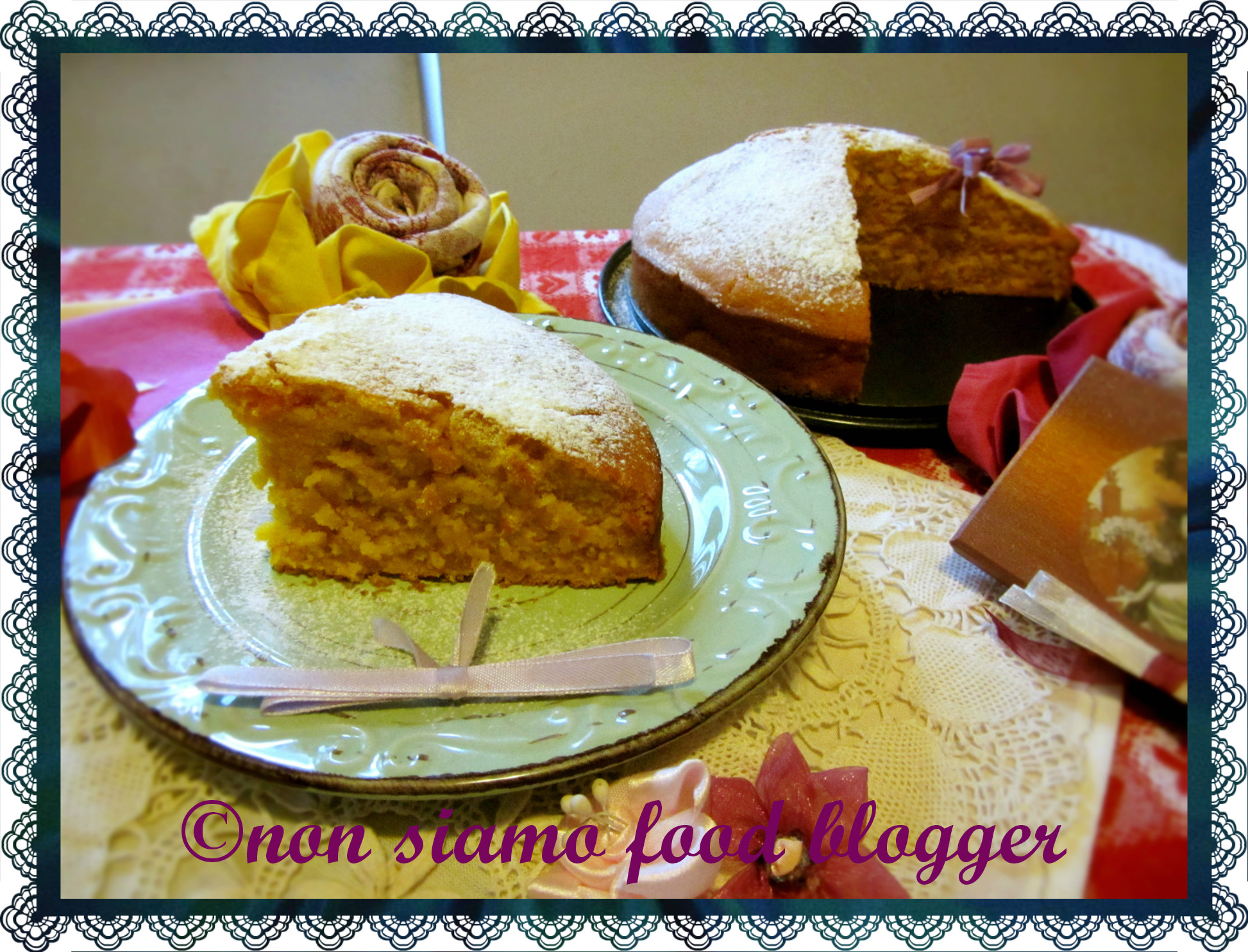 Torta alla zucca light (senza uova, burro e latte)