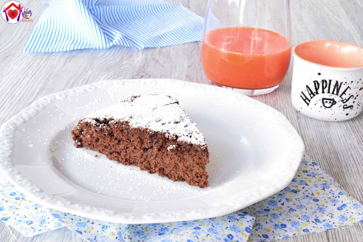 Torta all’acqua al cacao