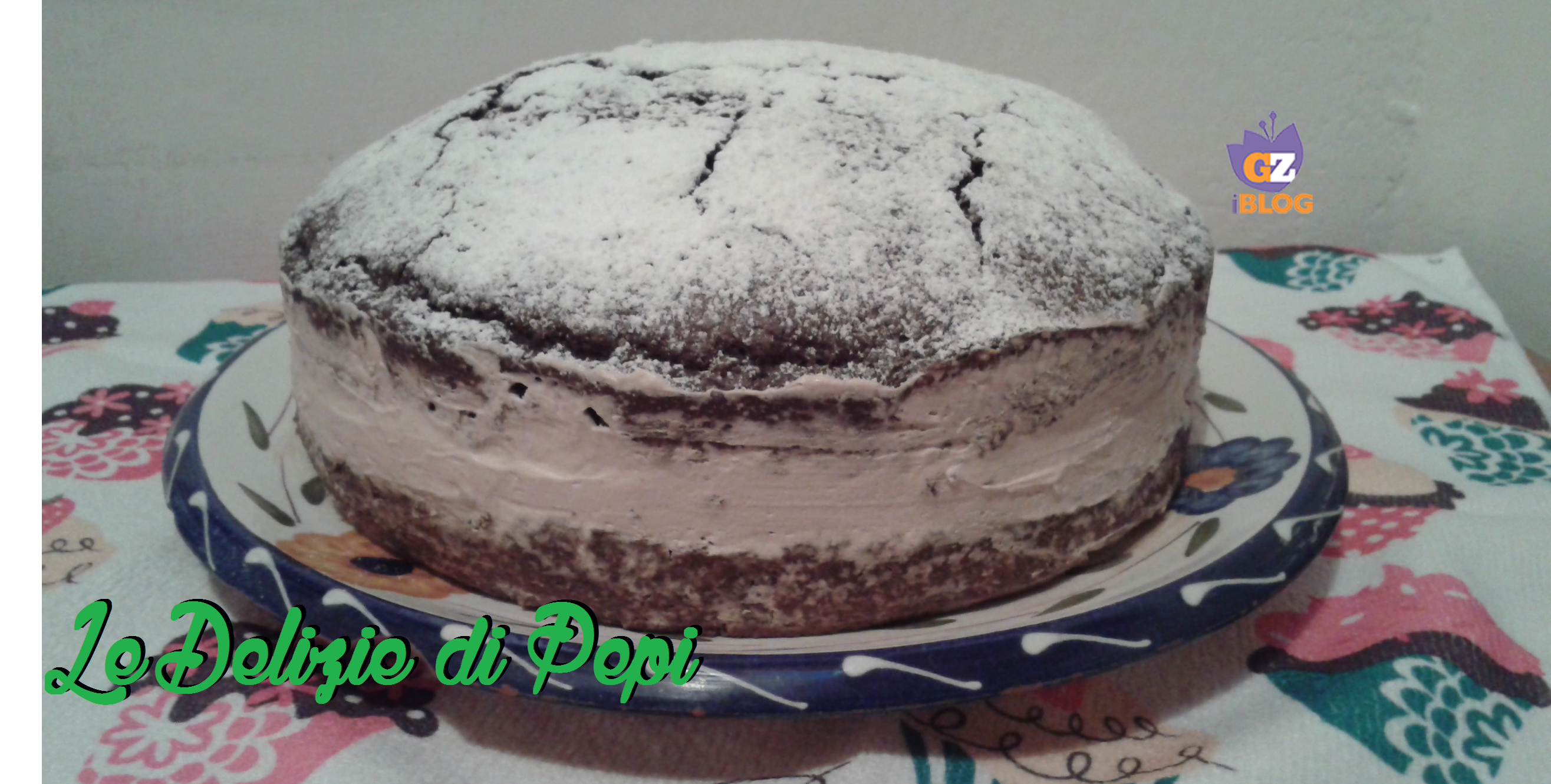 Torta all’acqua con cacao