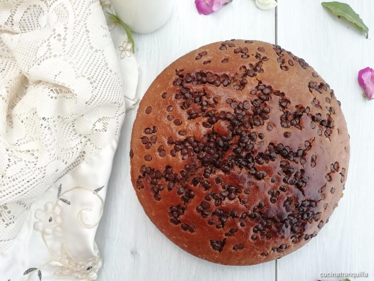 Torta all’acqua con ciobar classico