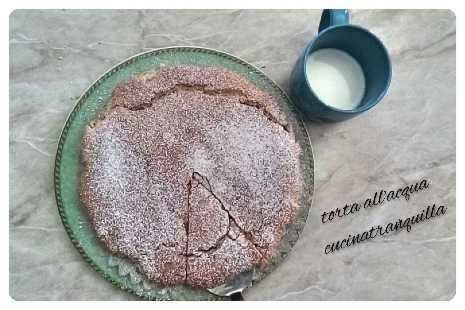 Torta all’acqua