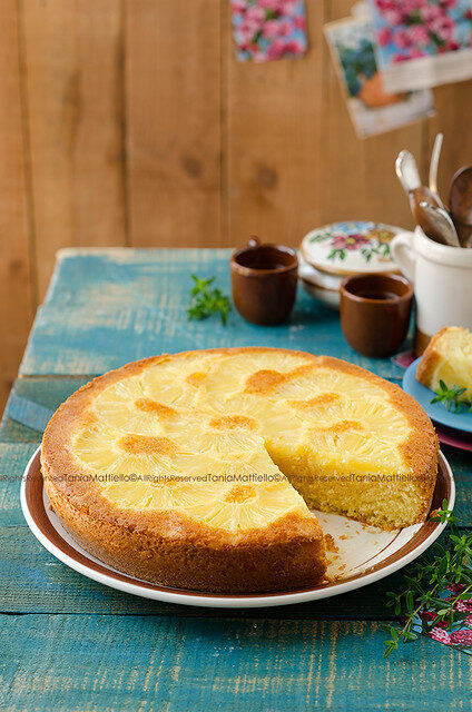 Torta all'Ananas Rovesciata