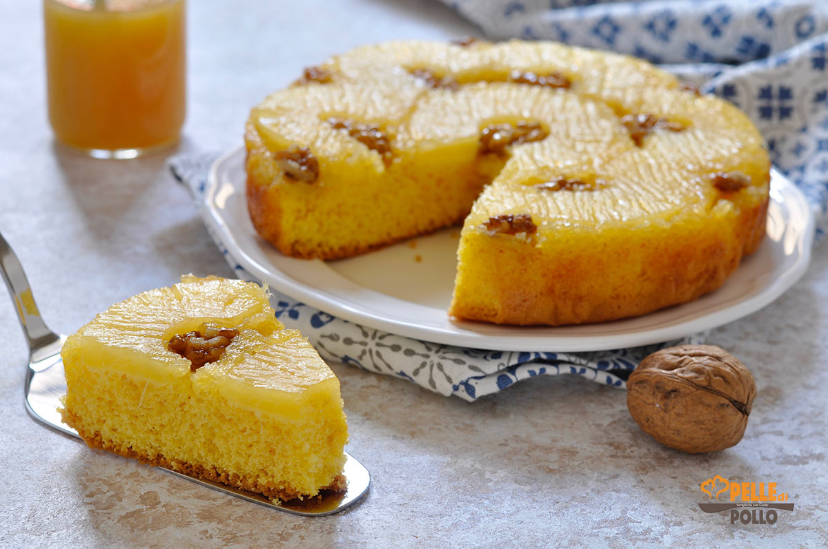 Torta all’ananas rovesciata