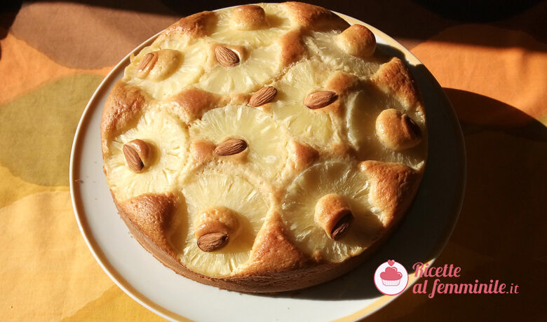 Torta all’ananas senza burro
