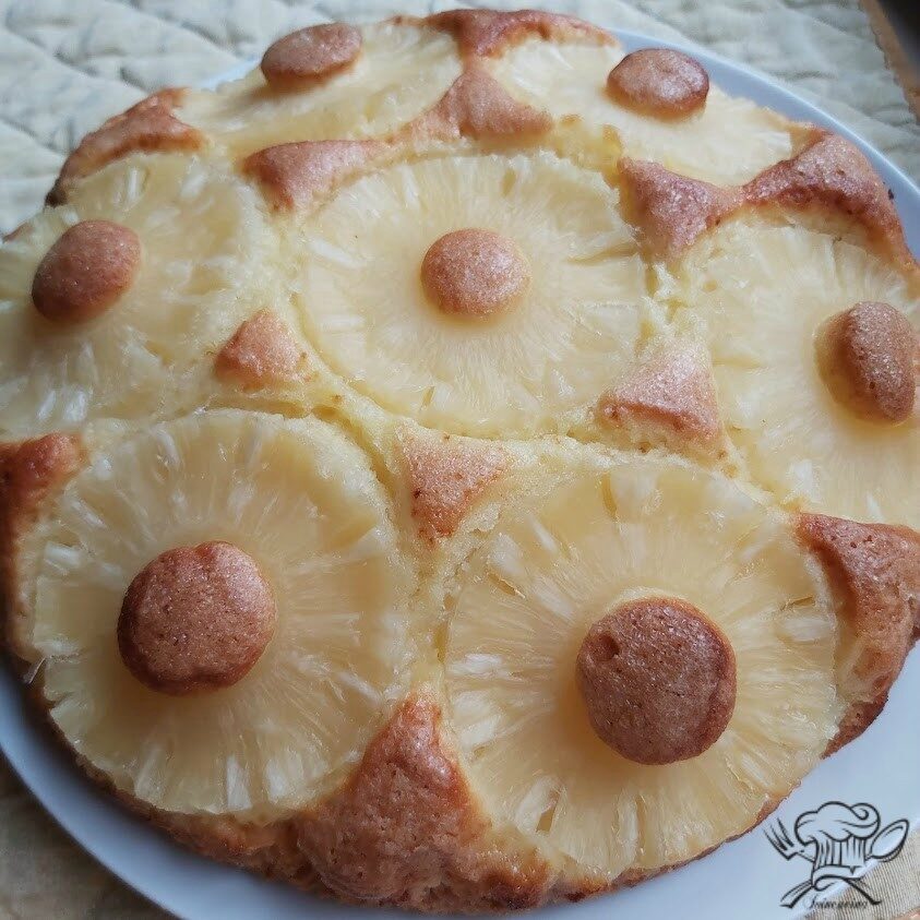 Torta all’ananas senza burro