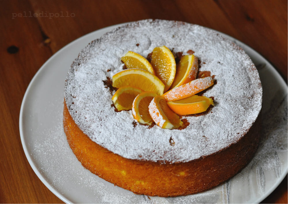 Torta all’arancia semplice e morbidissima
