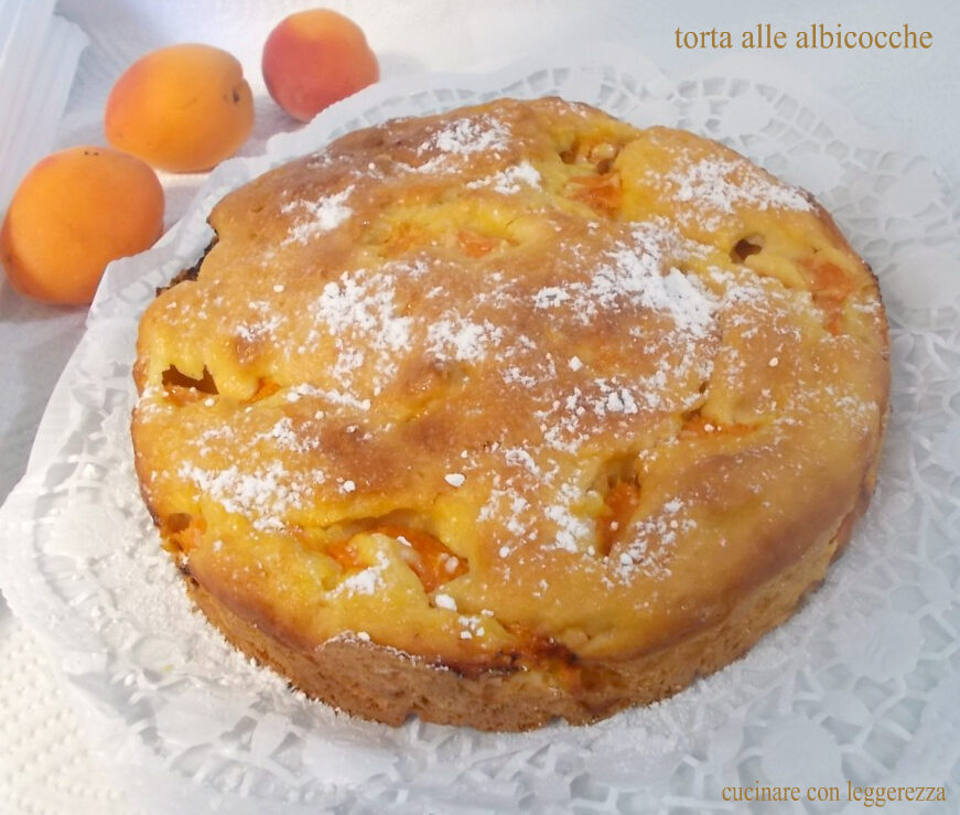 Torta alle albicocche