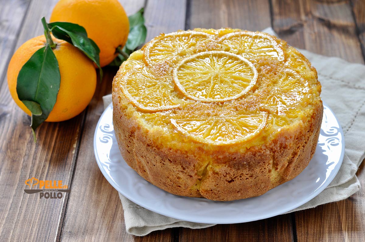 Torta alle arance rovesciata