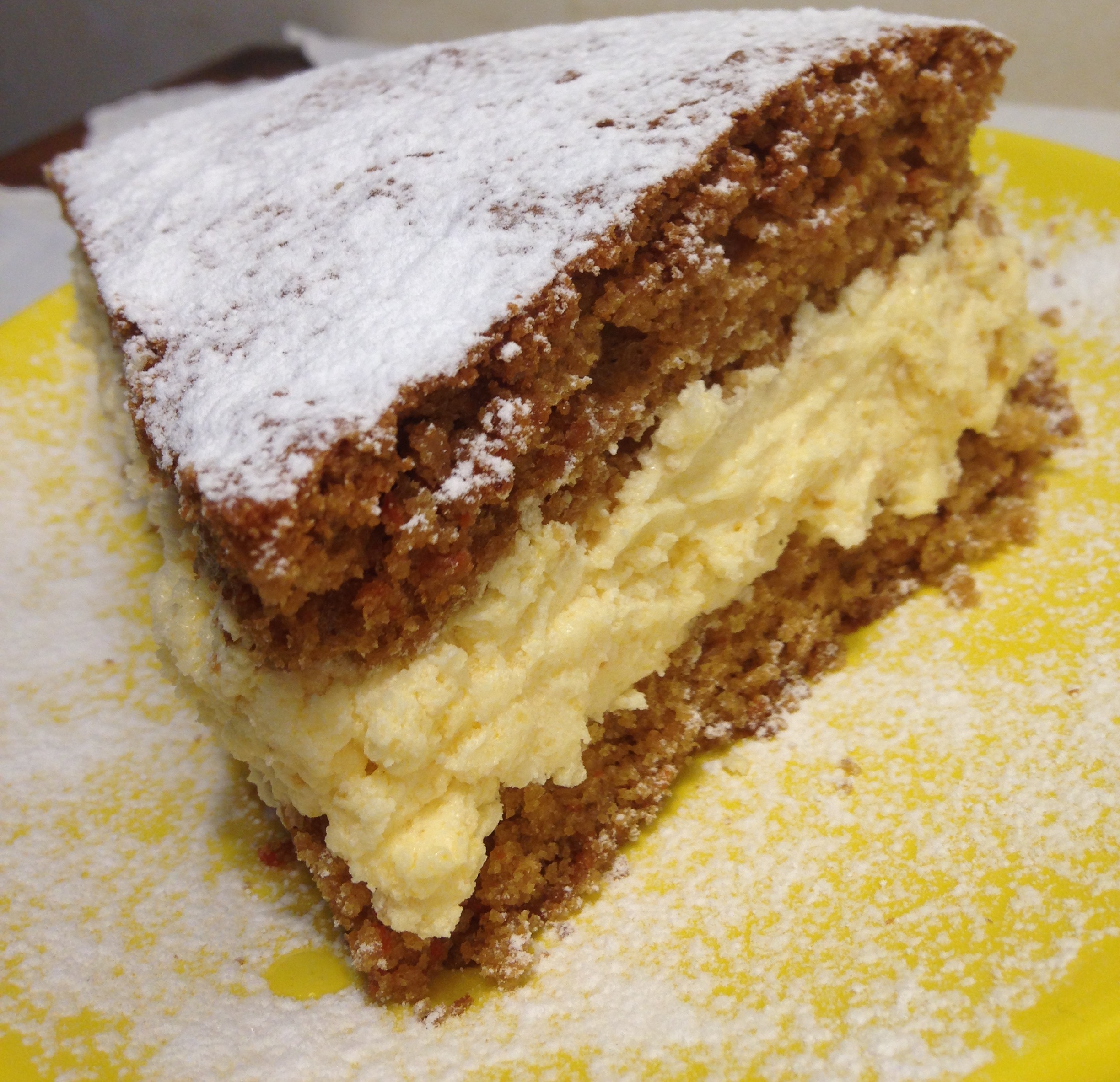 Torta alle carote speziata