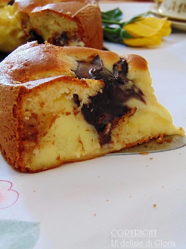 Torta alle due creme