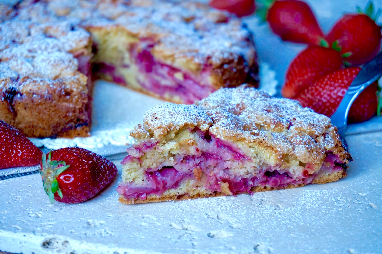 Torta alle fragole