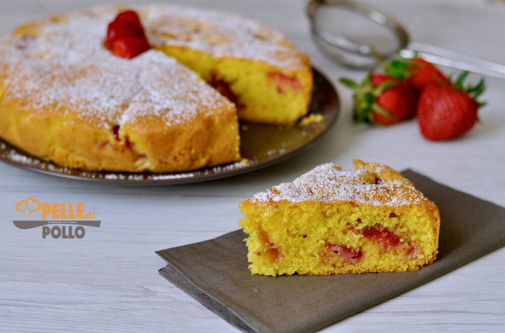 Torta alle fragole soffice
