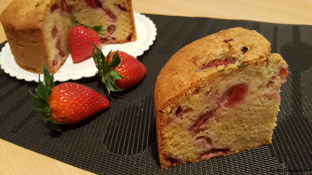 Torta alle fragole veloce, senza burro e senza latte