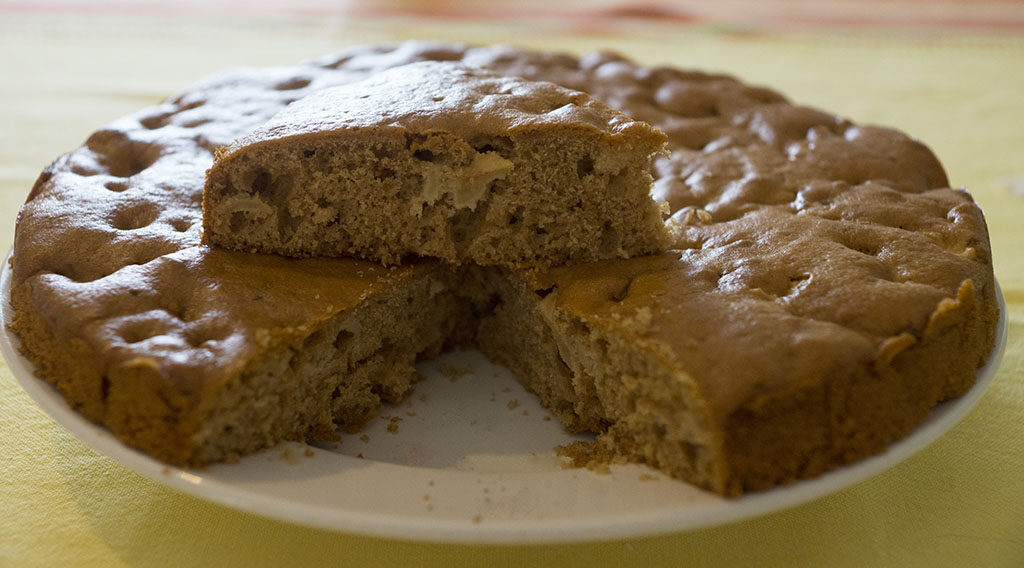 Torta alle mele senza burro e latte