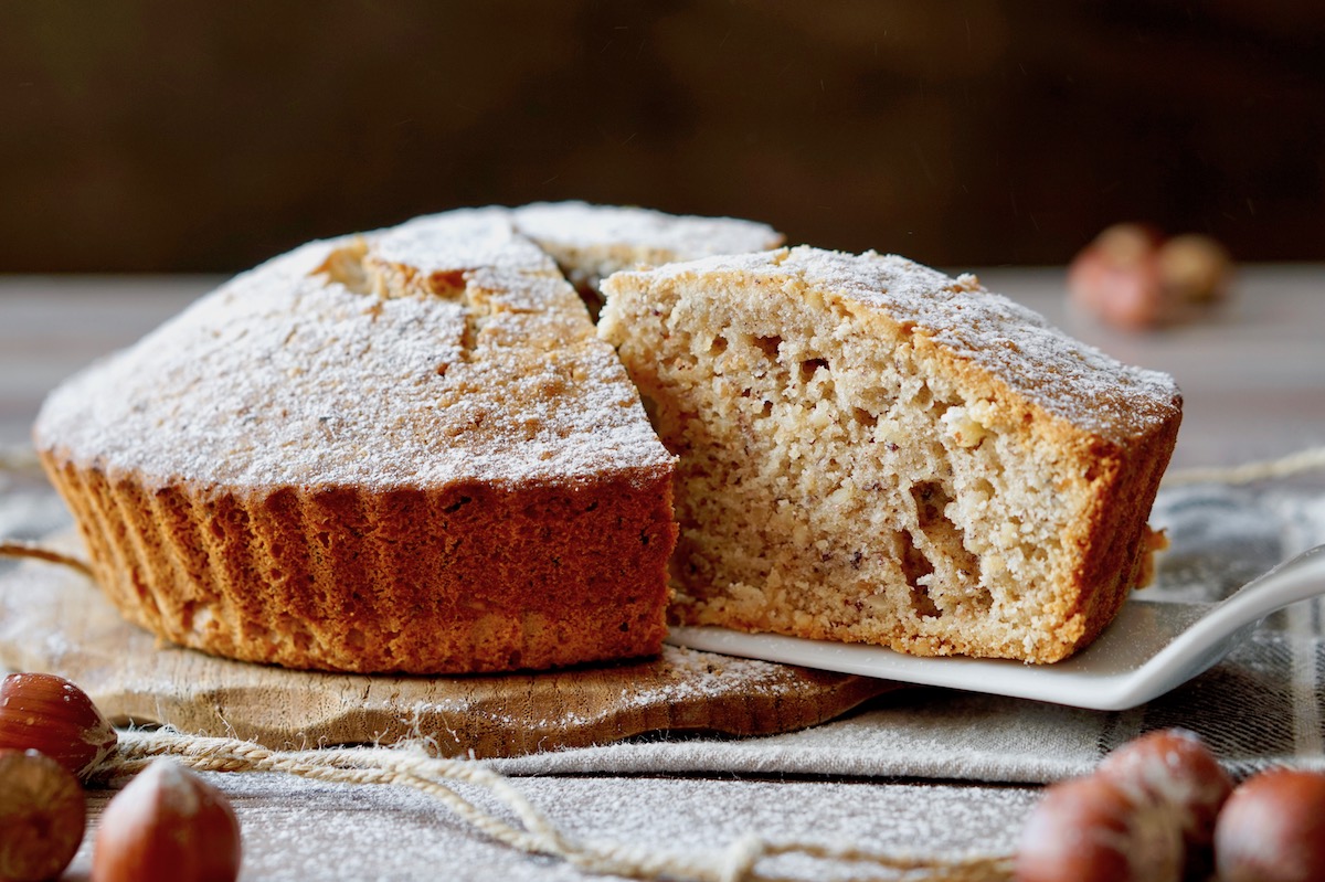 Torta alle nocciole piemontese