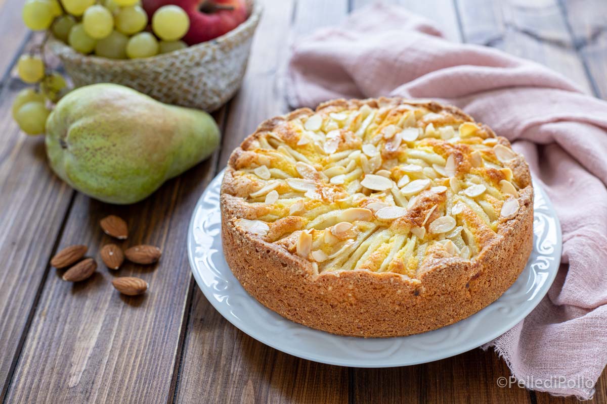 Torta alle pere semplice