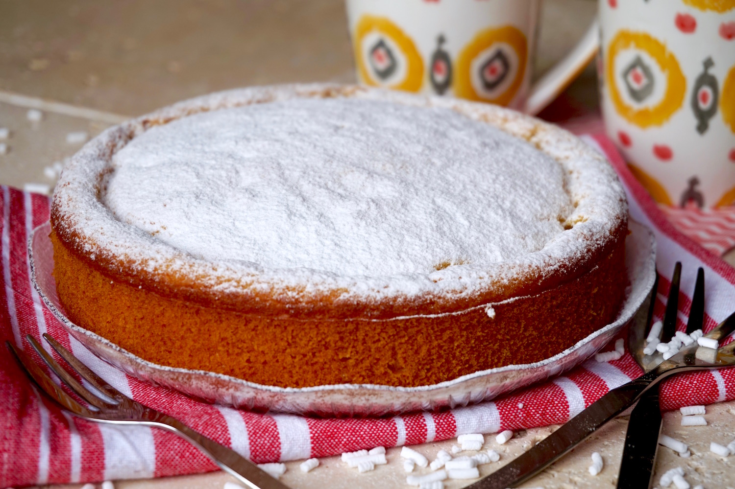Torta alle pesche 3 ingredienti