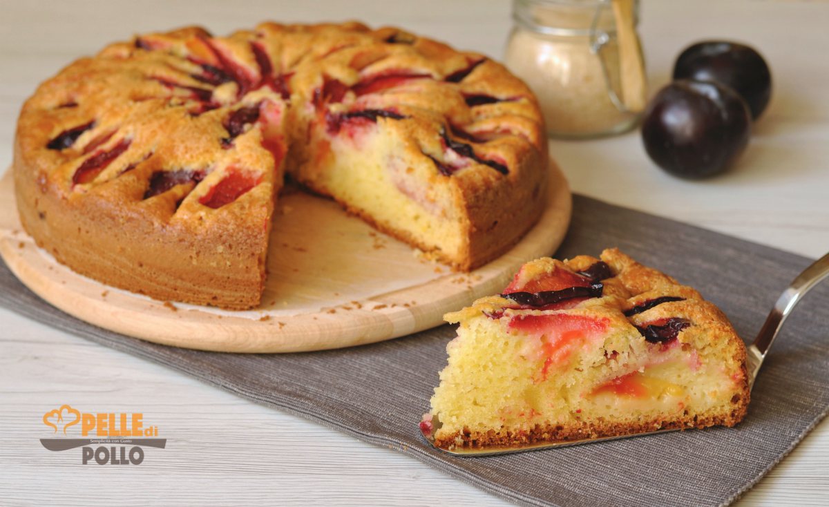 Torta alle prugne semplice e morbidissima
