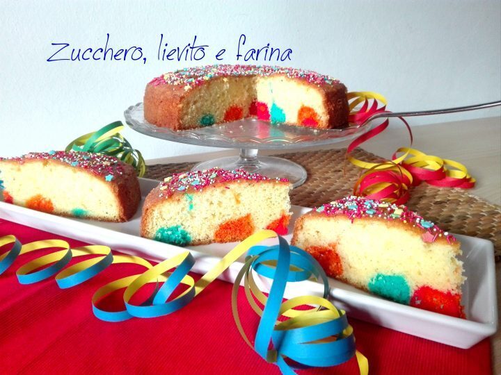 Torta allegria di carnevale