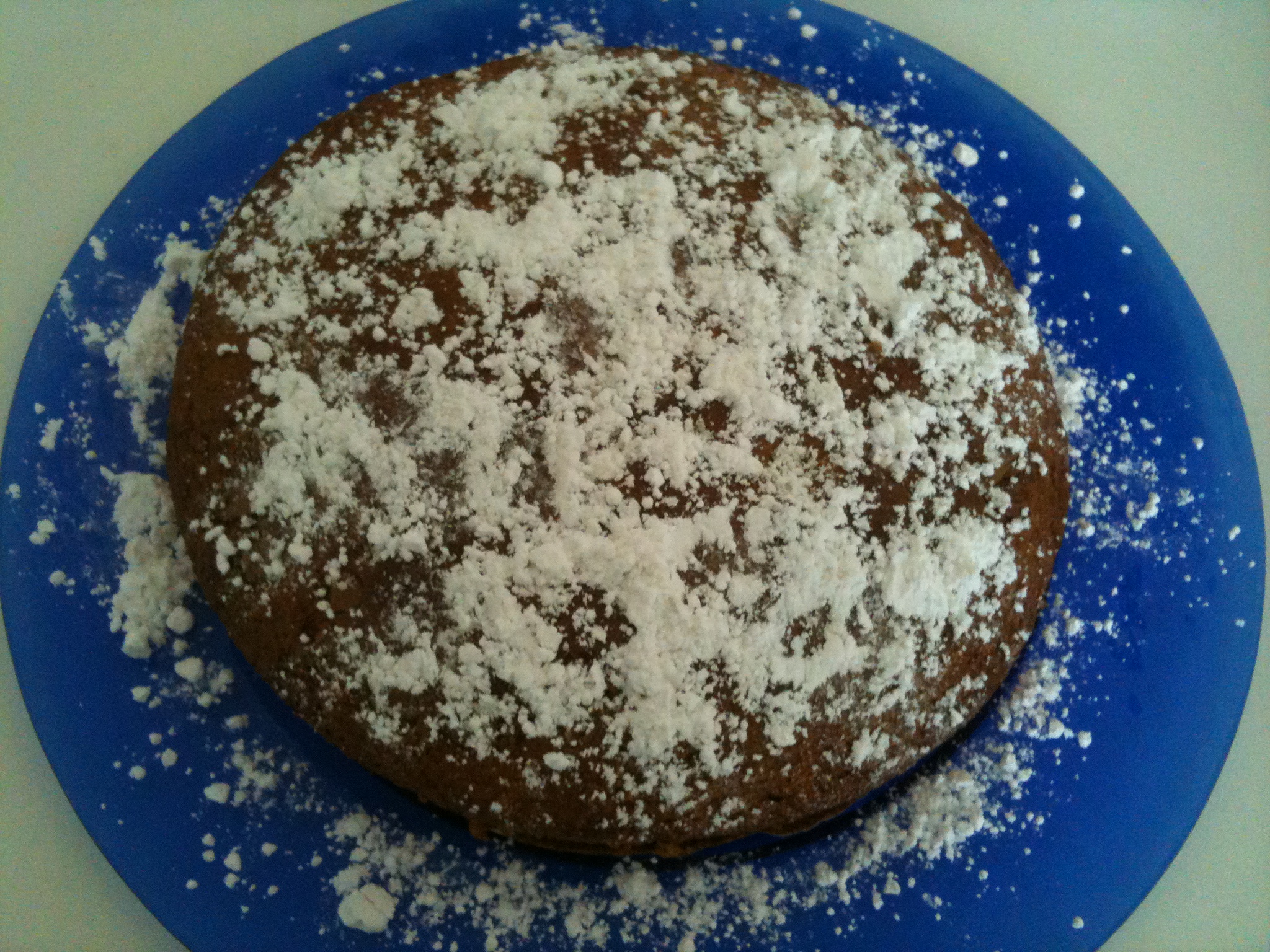 Torta allo yogurt con scaglie di cioccolato