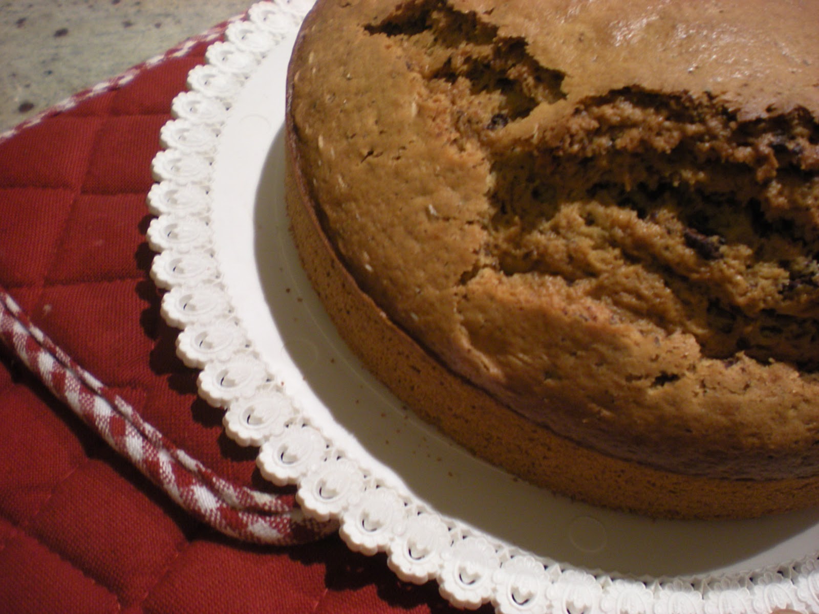 Torta allo yogurt di soia, cioccolato e cremor tartaro